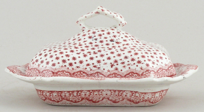 Toy Vegetable Dish c1840